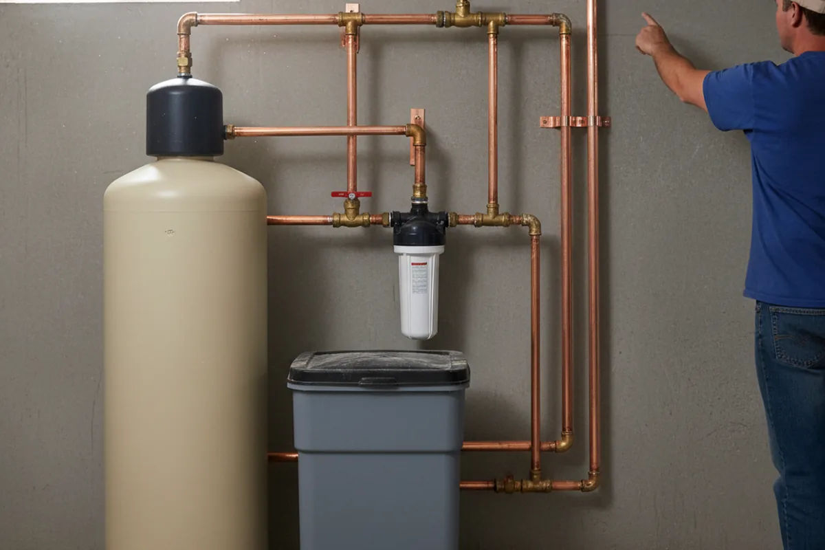 Whole-house water treatment system installed in Sapulpa